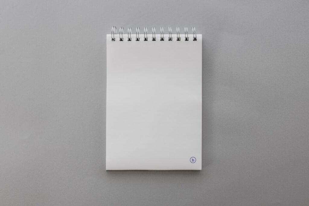 Photo spiral notebook